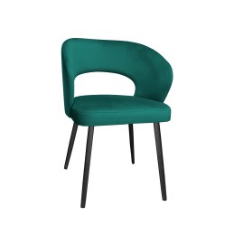 Krzesło Aura tkanina Welur noga metalowa