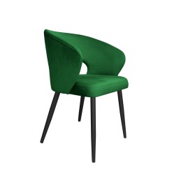 Krzesło Aura tkanina Welur noga metalowa