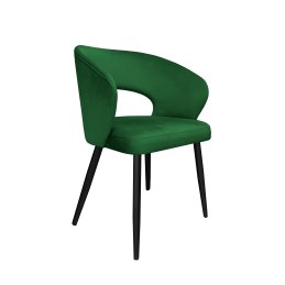 Krzesło Aura tkanina Welur noga metalowa