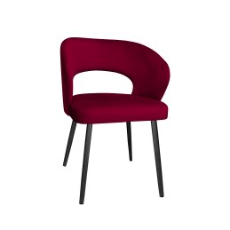 Krzesło Aura tkanina Welur noga metalowa