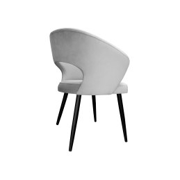 Krzesło Aura tkanina Welur noga metalowa