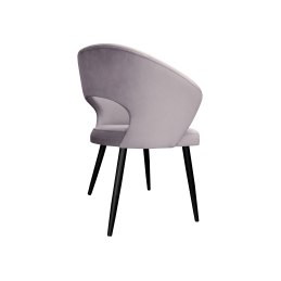 Krzesło Aura tkanina Welur noga metalowa