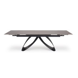 Stół HILARIO rozkładany 180–260 cm, rzeźbiarska podstawa