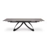 Stół HILARIO rozkładany 180–260 cm, rzeźbiarska podstawa