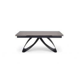 Stół HILARIO rozkładany 180–260 cm, rzeźbiarska podstawa