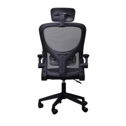 Fotel obrotowy AXEL ergonomiczne krzesło biurowe z siatką i