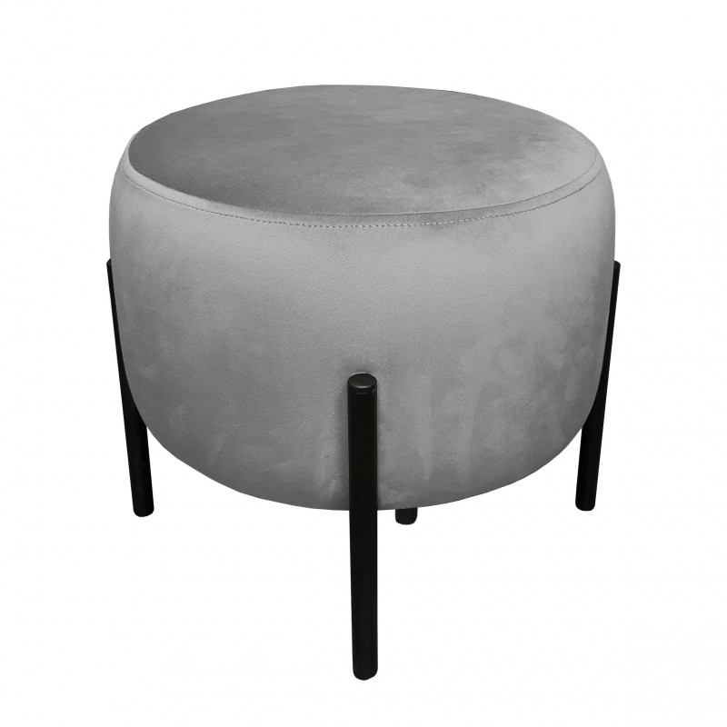 Pufa OLA LOFT ławka podnóżek metal MG17