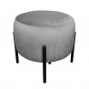 Pufa OLA LOFT ławka podnóżek metal MG17