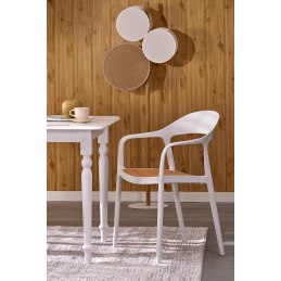 NELSON stół rozkładany, biały