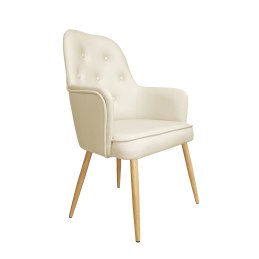 Krzesło SARA tkanina Vega noga metalowa