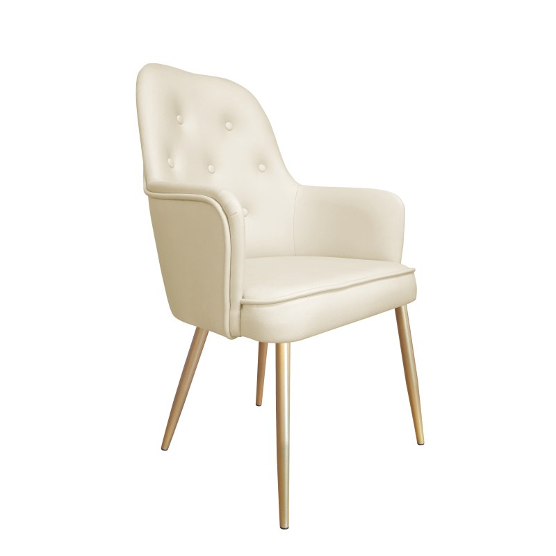 Krzesło SARA tkanina Vega noga metalowa