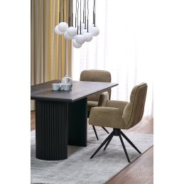 Stół rozkładany BOLERO dąb naturalny/czarny