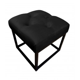 Pufa CHESTERFIELD LOFT ławka podnóżek metal MG19