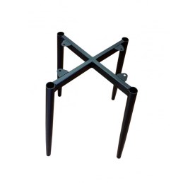 Taboret MAX tkanina Welur stelaż metalowy STOŁEK LOFT