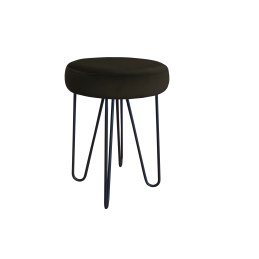 Taboret Venus tkanina Welur stelaż metalowy STOŁEK LOFT