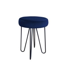 Taboret Venus tkanina Welur stelaż metalowy STOŁEK LOFT