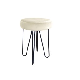 Taboret Venus tkanina Welur stelaż metalowy STOŁEK LOFT