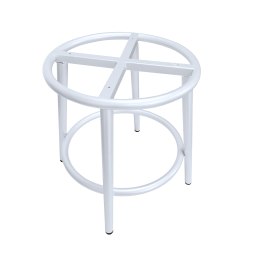 Taboret Ben tkanina Welur stelaż metalowy STOŁEK LOFT