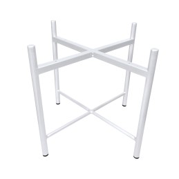 Taboret Pola tkanina Welur stelaż metalowy STOŁEK LOFT