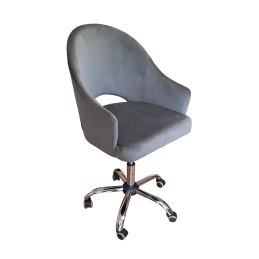 Fotel obrotowy VELVET tkanina Welur krzesło biurowe