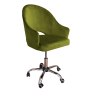 Fotel obrotowy VELVET tkanina Welur krzesło biurowe