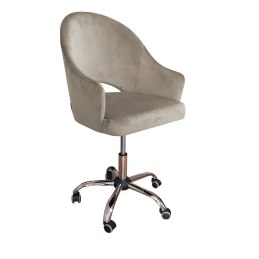Fotel obrotowy VELVET tkanina Welur krzesło biurowe