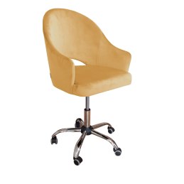 Fotel obrotowy VELVET tkanina Welur krzesło biurowe