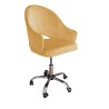 Fotel obrotowy VELVET tkanina Welur krzesło biurowe