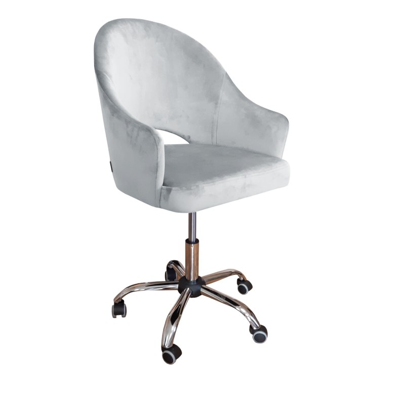 Fotel obrotowy VELVET tkanina Welur krzesło biurowe