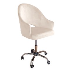 Fotel obrotowy VELVET tkanina Welur krzesło biurowe