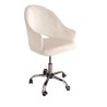 Fotel obrotowy VELVET tkanina Welur krzesło biurowe