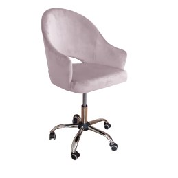 Fotel obrotowy VELVET tkanina Welur krzesło biurowe