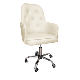 Fotel obrotowy SARA tkanina Vega krzesło biurowe