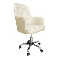 Fotel obrotowy SARA tkanina Vega krzesło biurowe