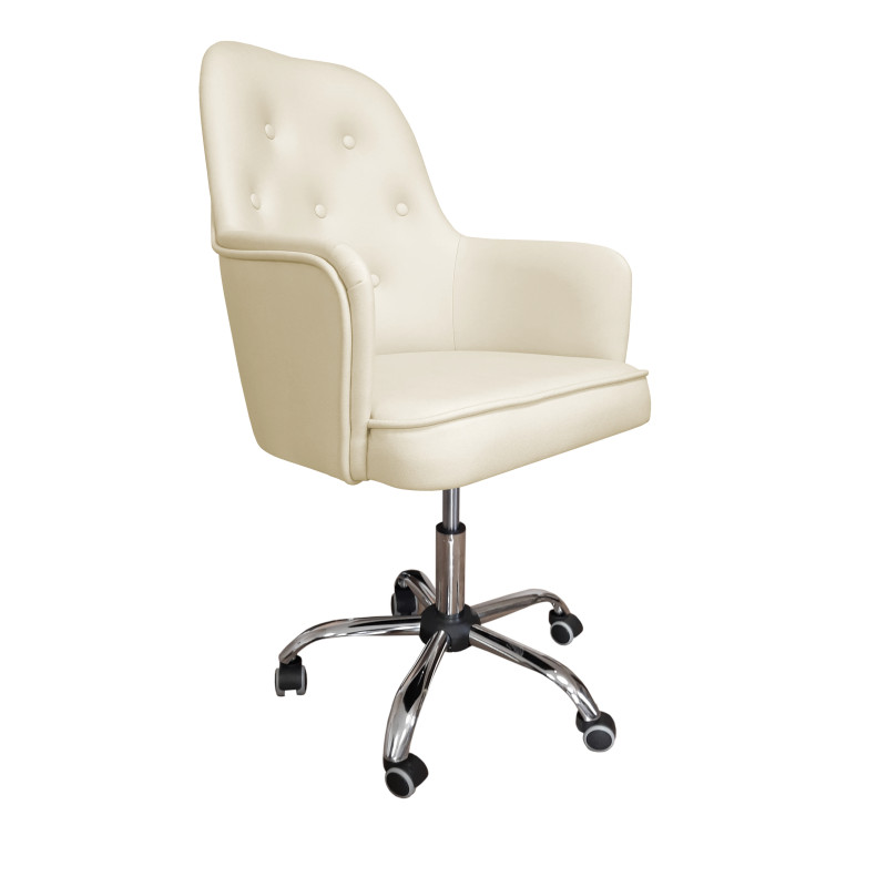 Fotel obrotowy SARA tkanina Vega krzesło biurowe