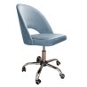 Fotel obrotowy POLO tkanina Welur krzesło biurowe