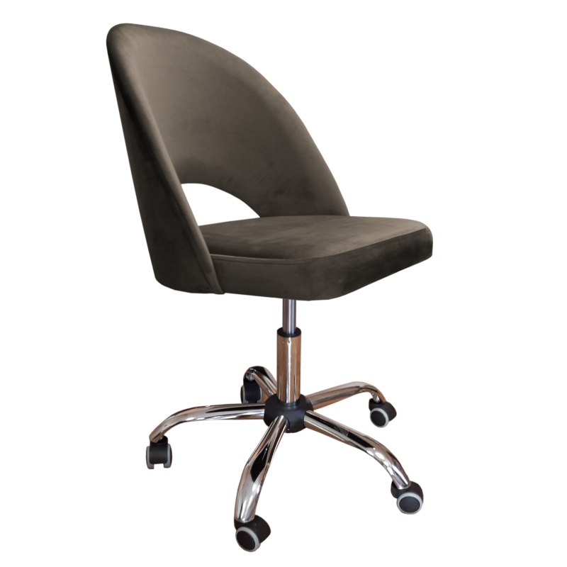 Fotel obrotowy POLO tkanina Welur krzesło biurowe