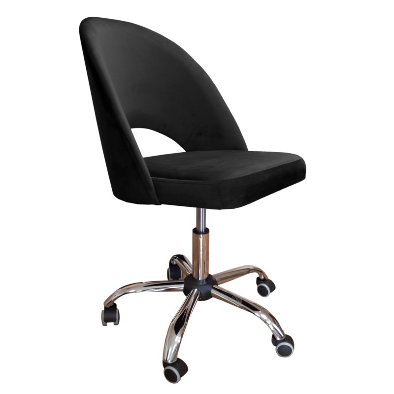 Fotel obrotowy POLO tkanina Welur krzesło biurowe