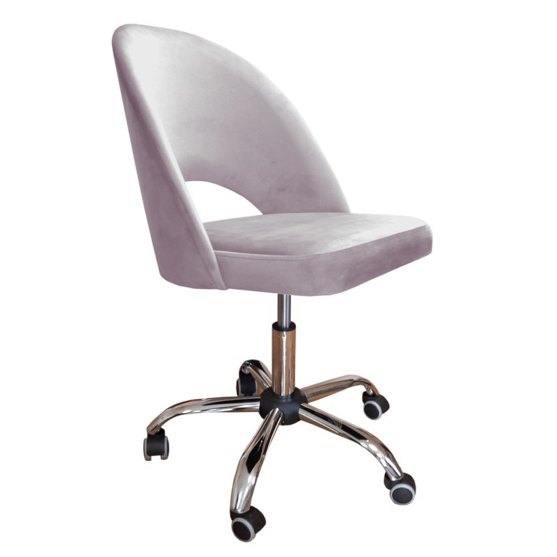 Fotel obrotowy POLO tkanina Welur krzesło biurowe