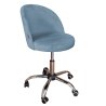 Fotel obrotowy TRIX tkanina welur krzesło biurowe