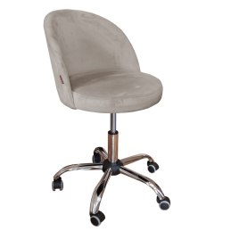 Fotel obrotowy TRIX tkanina welur krzesło biurowe