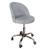 Fotel obrotowy TRIX tkanina welur krzesło biurowe