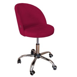 Fotel obrotowy TRIX tkanina welur krzesło biurowe