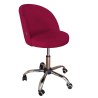 Fotel obrotowy TRIX tkanina welur krzesło biurowe