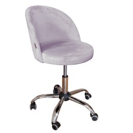 Fotel obrotowy TRIX tkanina welur krzesło biurowe