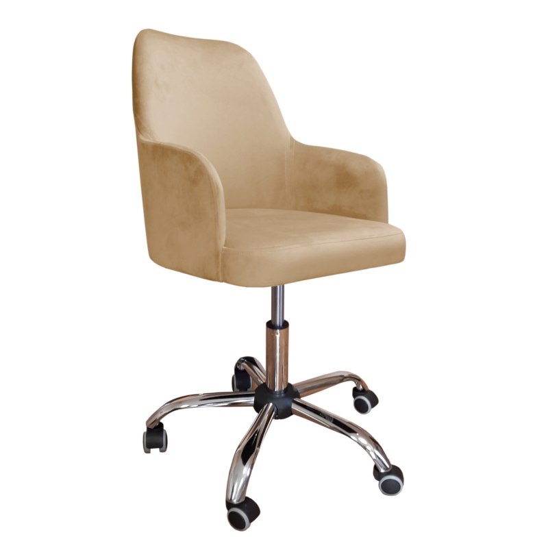 Fotel obrotowy WESTA tkanina Welur krzesło biurowe