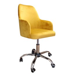 Fotel obrotowy WESTA tkanina Welur krzesło biurowe