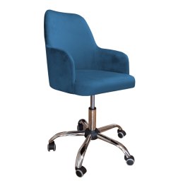 Fotel obrotowy WESTA tkanina Welur krzesło biurowe