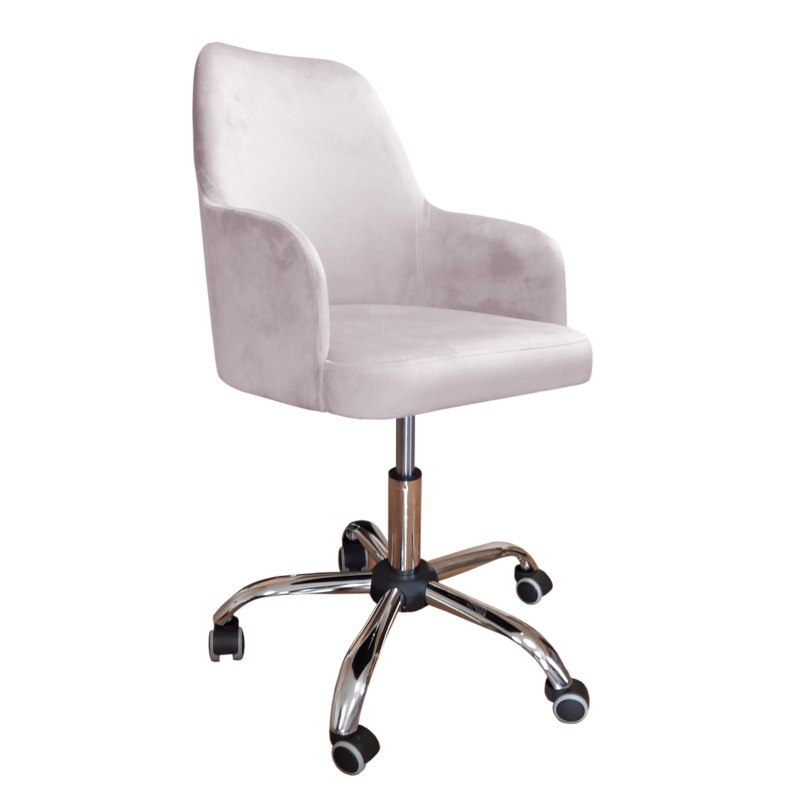 Fotel obrotowy WESTA tkanina Welur krzesło biurowe