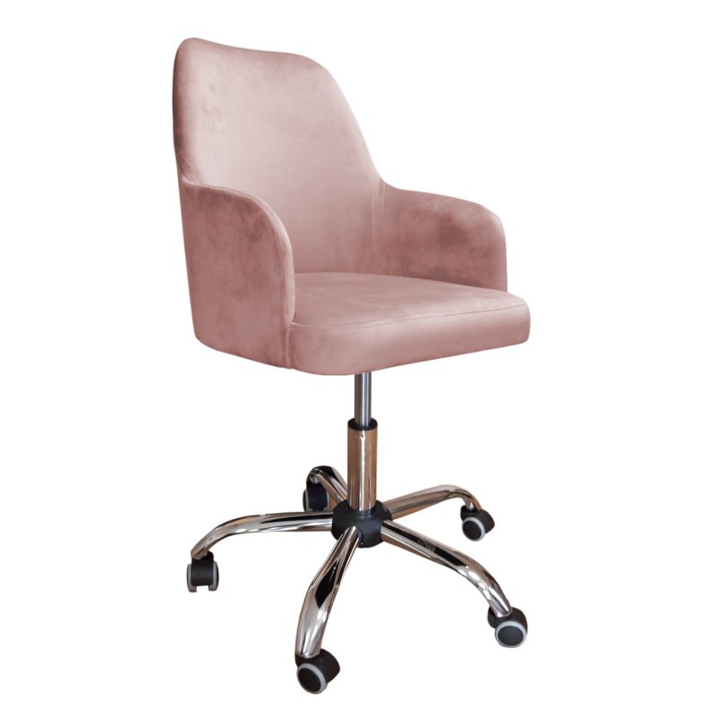 Fotel obrotowy WESTA tkanina Welur krzesło biurowe